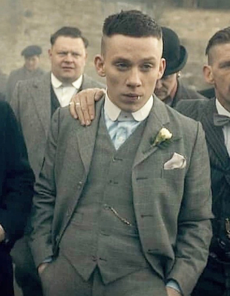 John Shelby Inspired Mens Costume Suit