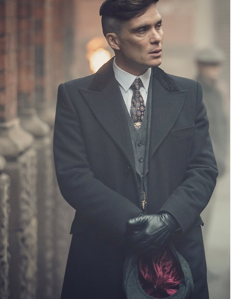 Thomas Shelby Inspired Vested Suit & Overcoat