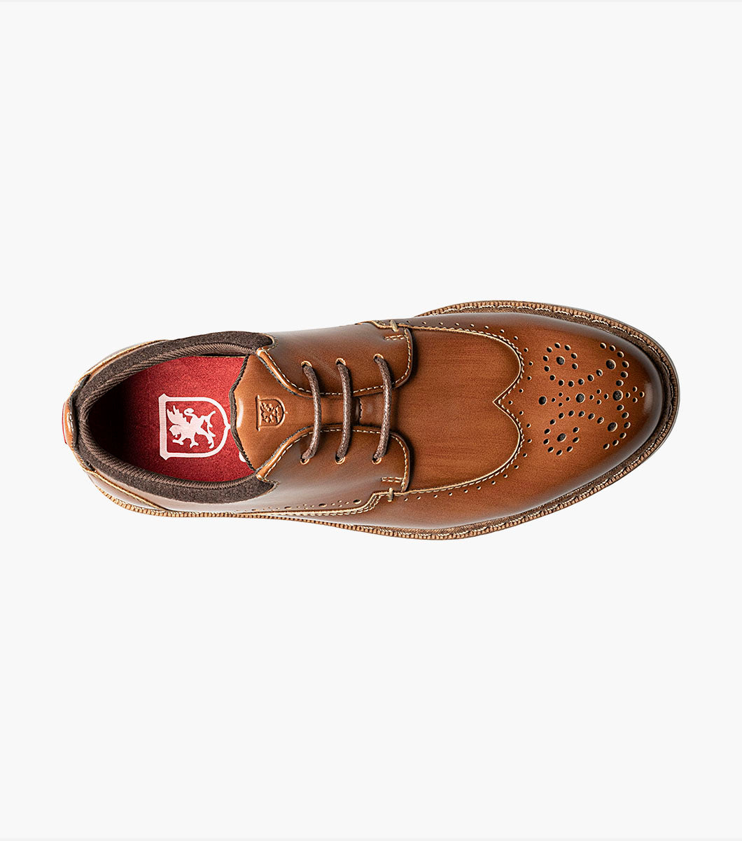 Stacy Adams Kids Synergy Wingtip Lace Up by Stacy Adams Shoes