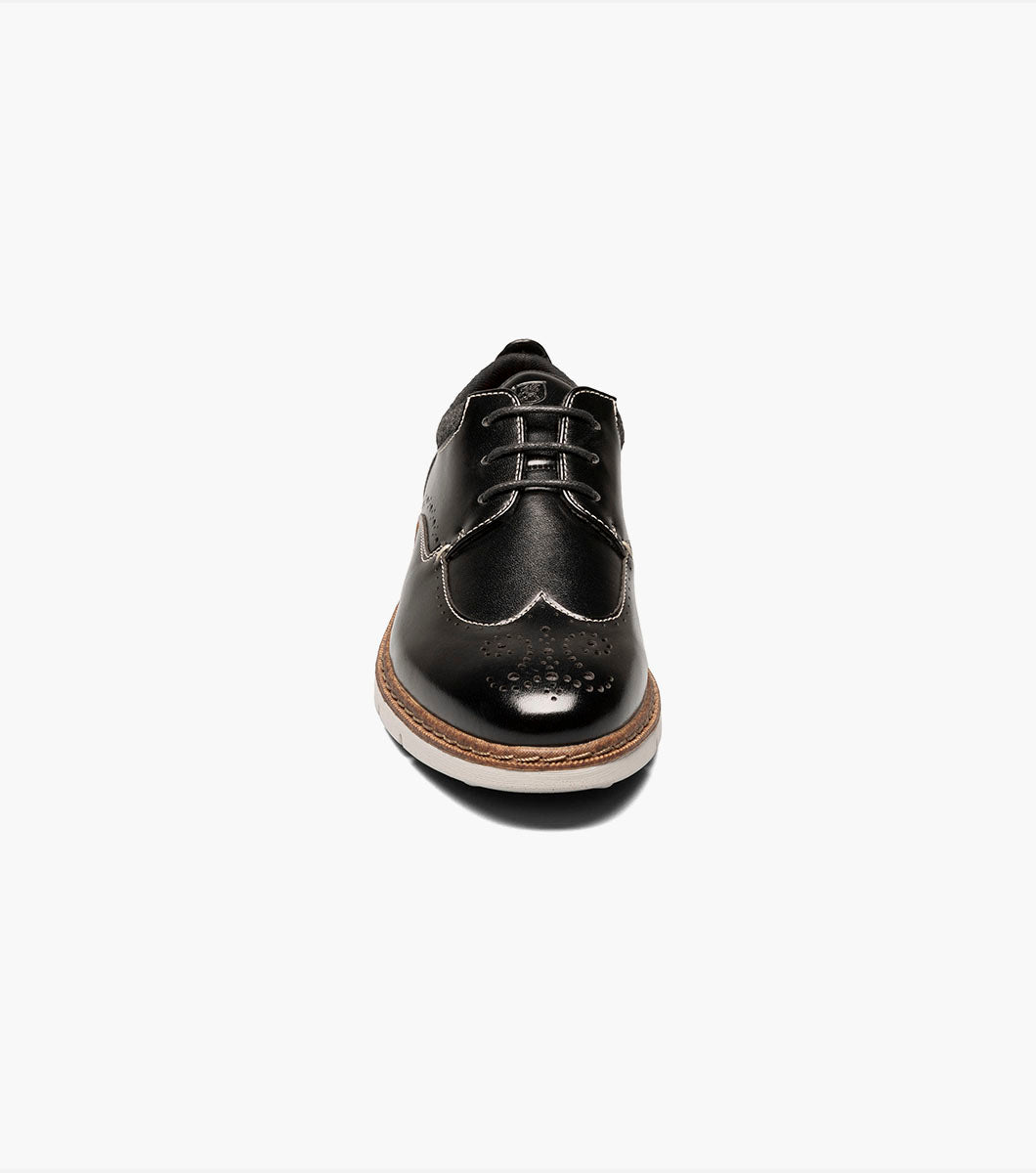 Stacy Adams Kids Synergy Wingtip Lace Up by Stacy Adams Shoes
