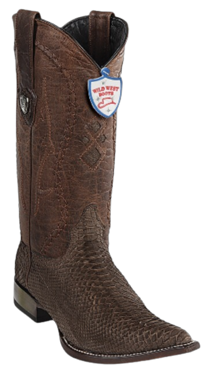 Bota de Pitón Original Punta Aladino Wild West