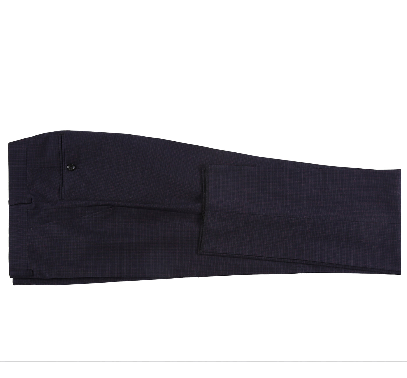 Classic Fit Single Breasted Micro Check Suit