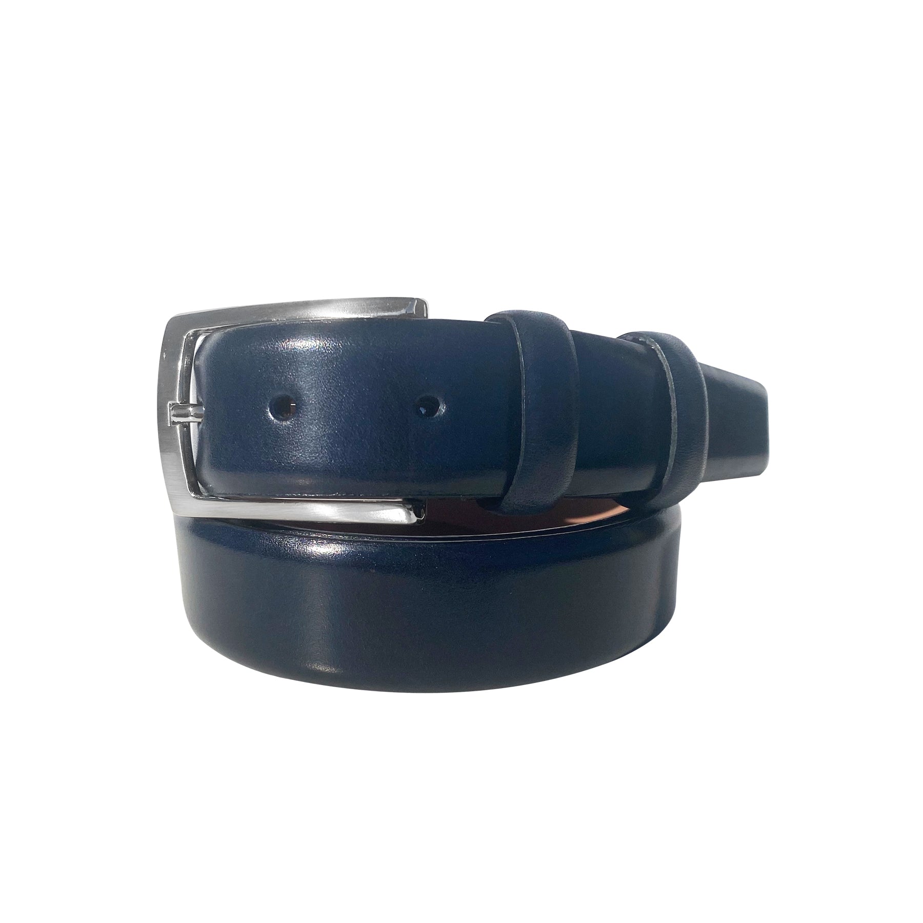 CBelt -1547 Plain Leather Belt - Black