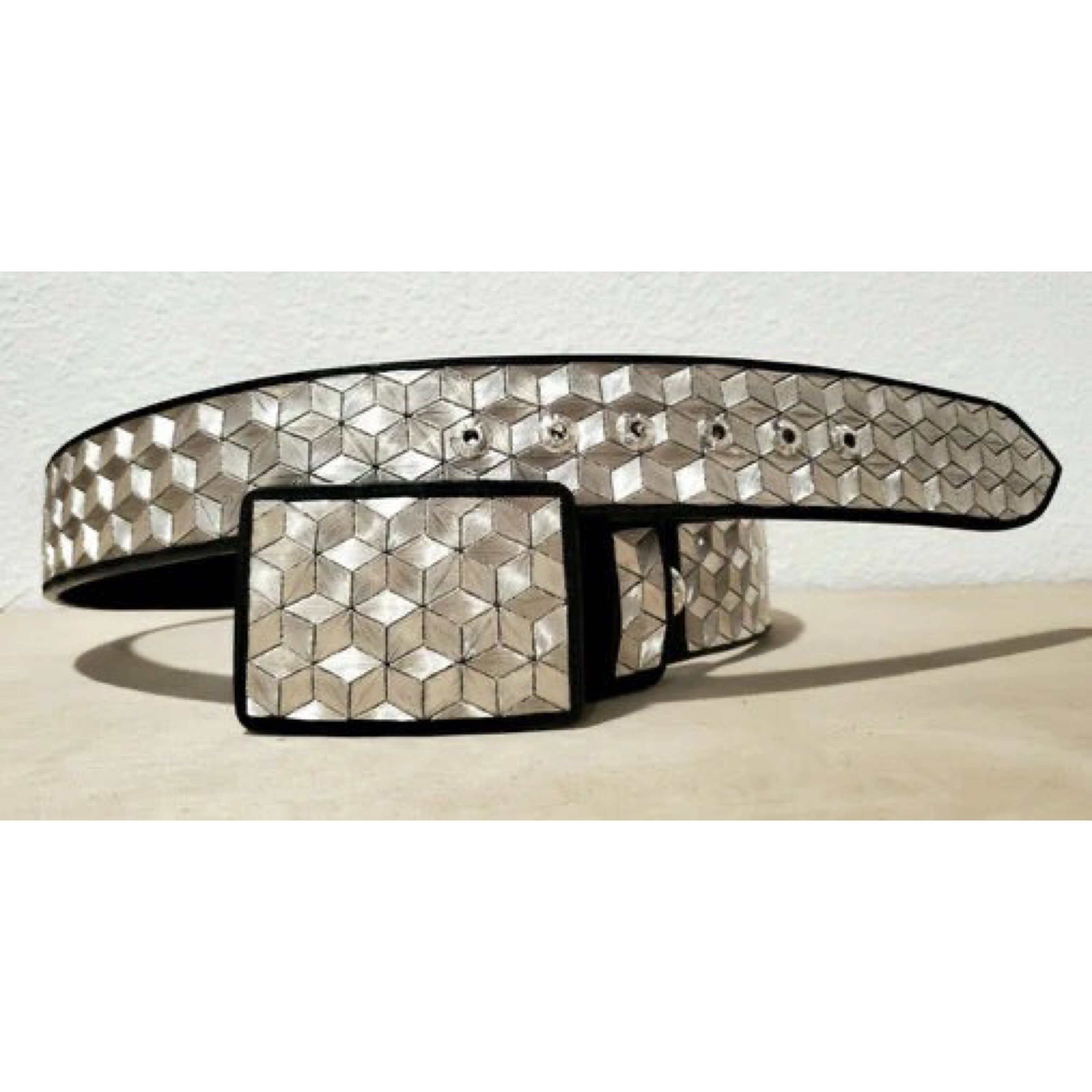 Cintos Con Hilo de Plata