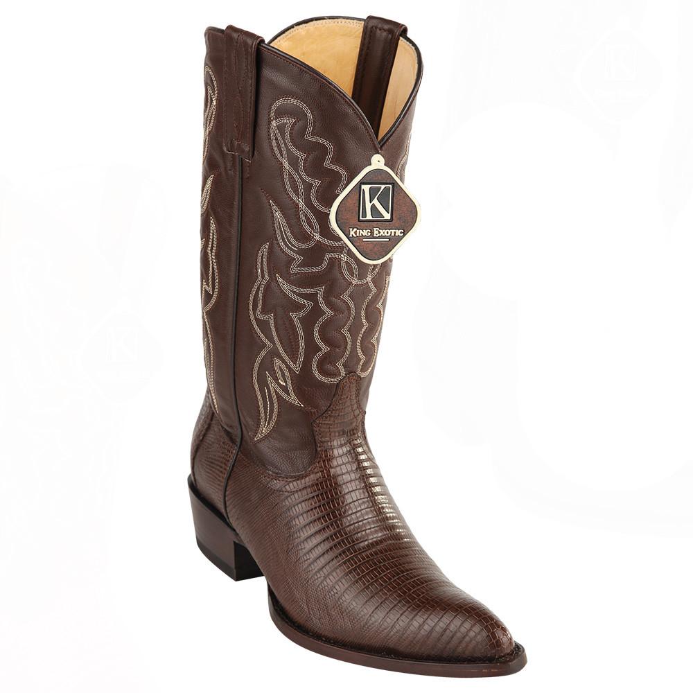 Lizard Western J Toe Boots for Men