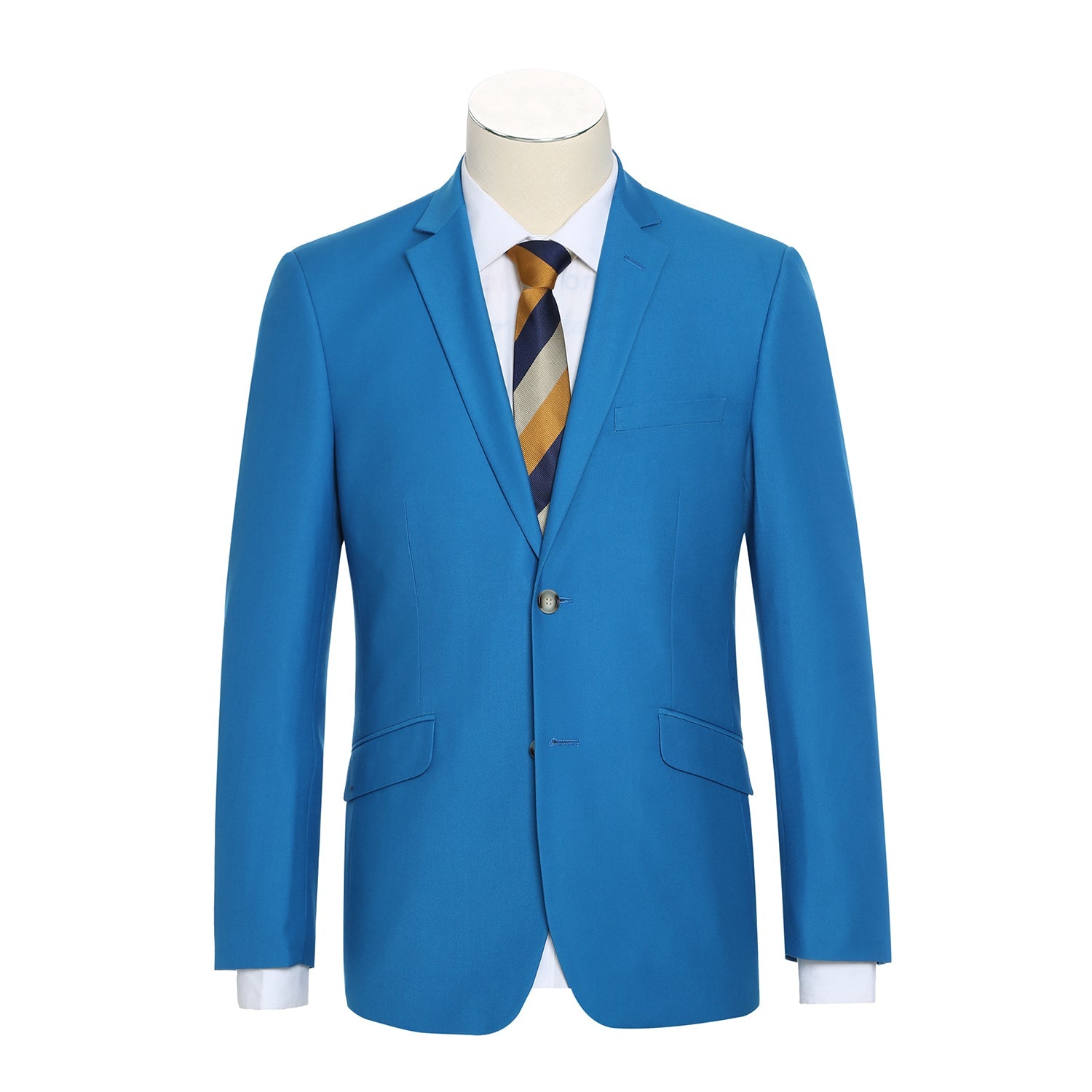 Men's Slim 2-Piece Notch Lapel Suit by Renoir