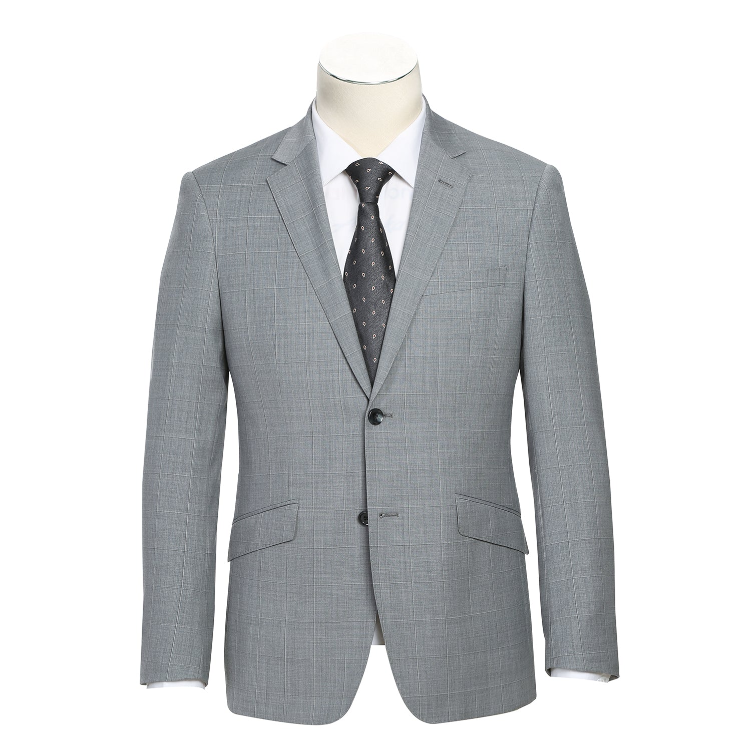 Men's Classic Fit Wool Blend Stretch Suit