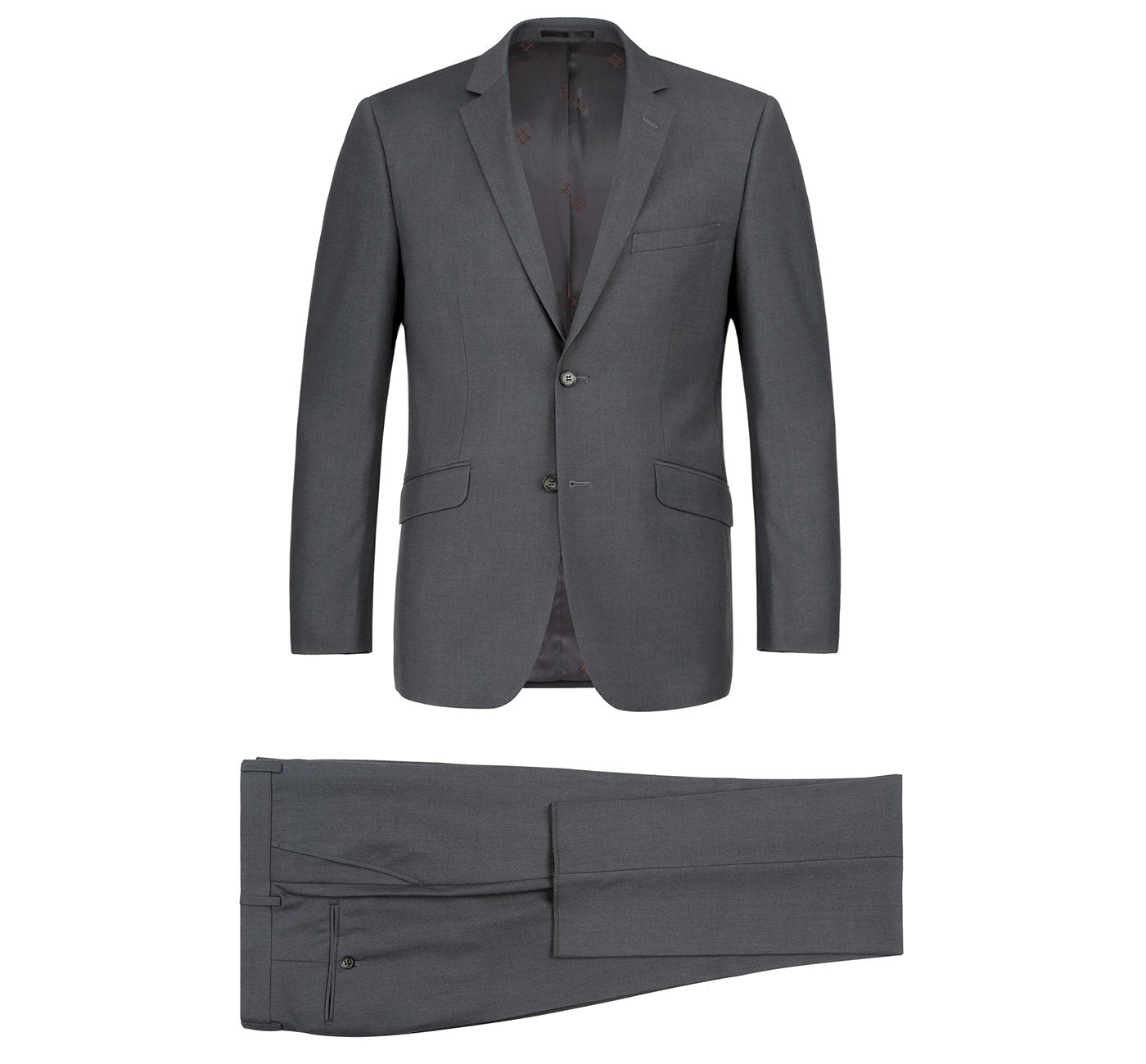 Men's 2-Piece Notch Lapel Suit by Renoir