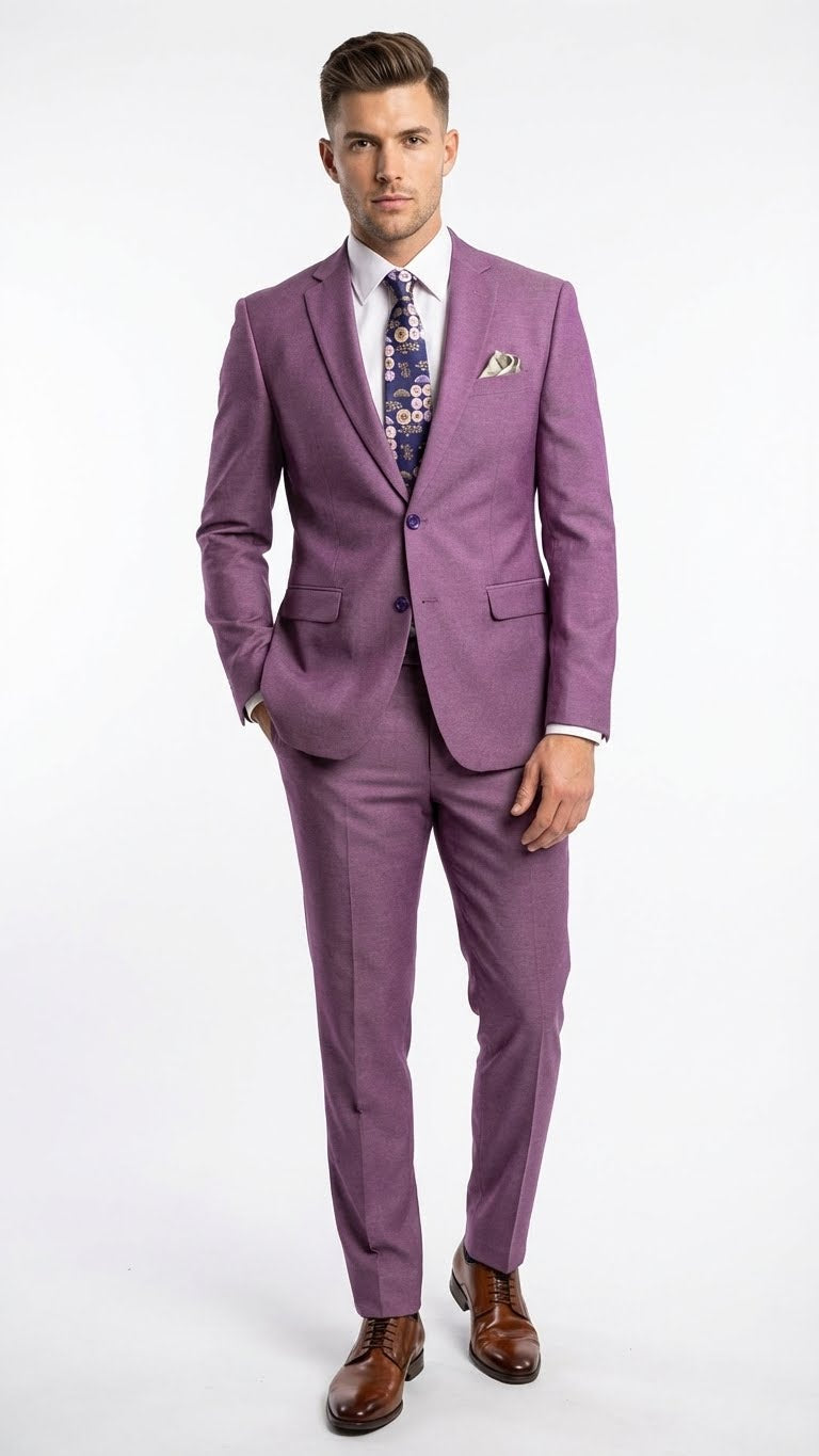 purple dress coat Men’s Light Suit Blazer and Suit Jacket Mauve – Formal Wedding & Party Wear for Business Prom and Church Light Purple / 54 Regular Jacket+ It also has lapel Donna Karan Abstract Metallic smarttag_type:dress Color:Washed Med Blue
