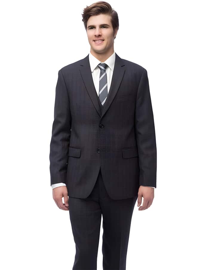 Mens Black 3 Piece Suit - Three Piece
