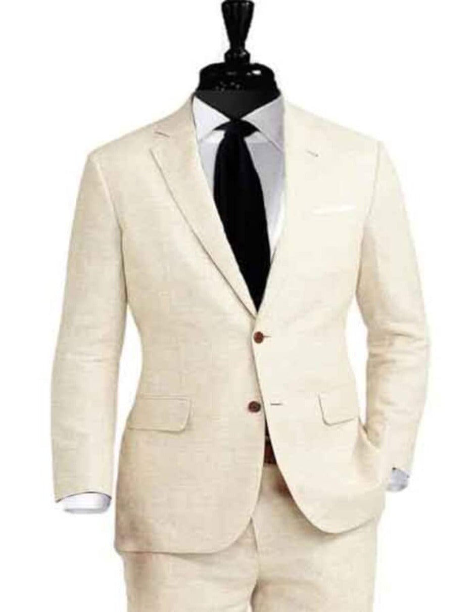Linen Suit for Beach Wedding - Mens Summer Suit