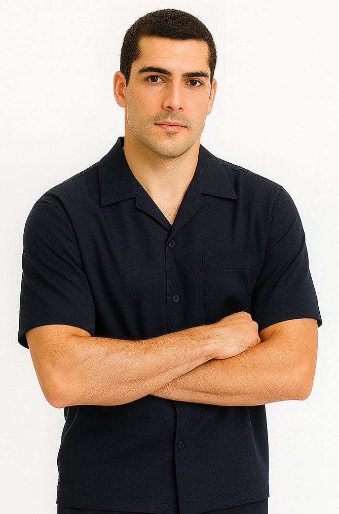 2-piece-mens-linen-short-sleeve-casual