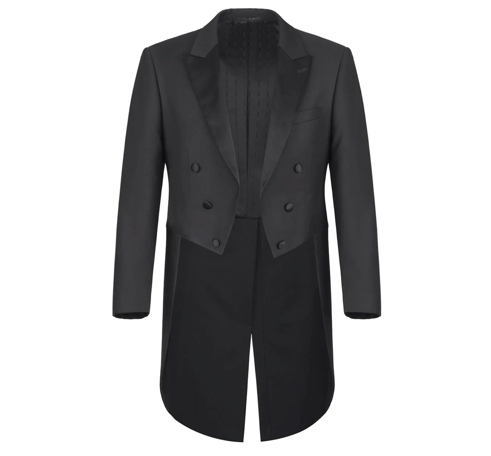 Classic Black Full Dress Tuxedo Tails by Rossiman