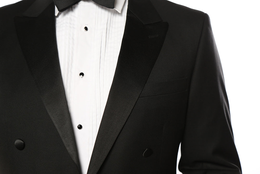 Classic Black Full Dress Tuxedo Tails by Rossiman
