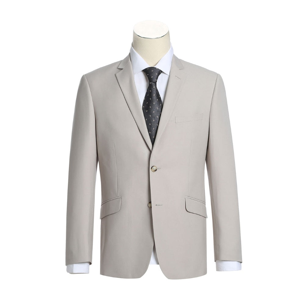 Classic 2 Piece Suit in Light Beige