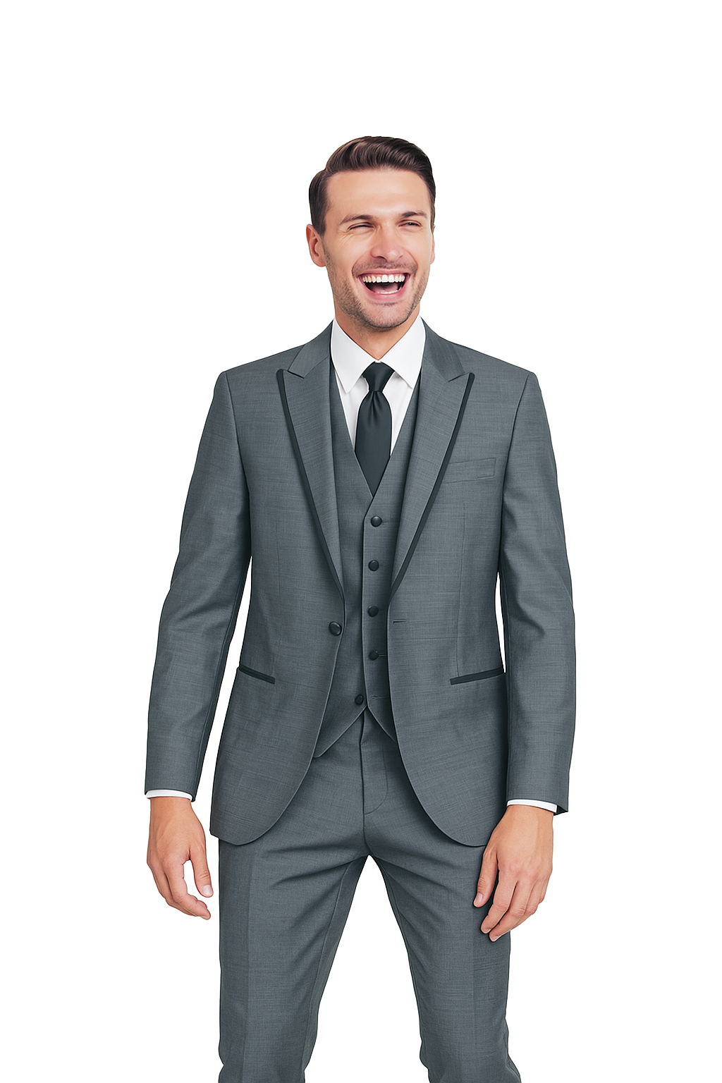 Oscar Sharkskin Tuxedo by Giorgio Fiorelli