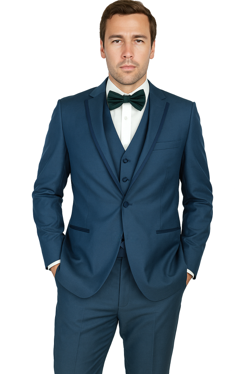 Oscar Sharkskin Tuxedo by Giorgio Fiorelli