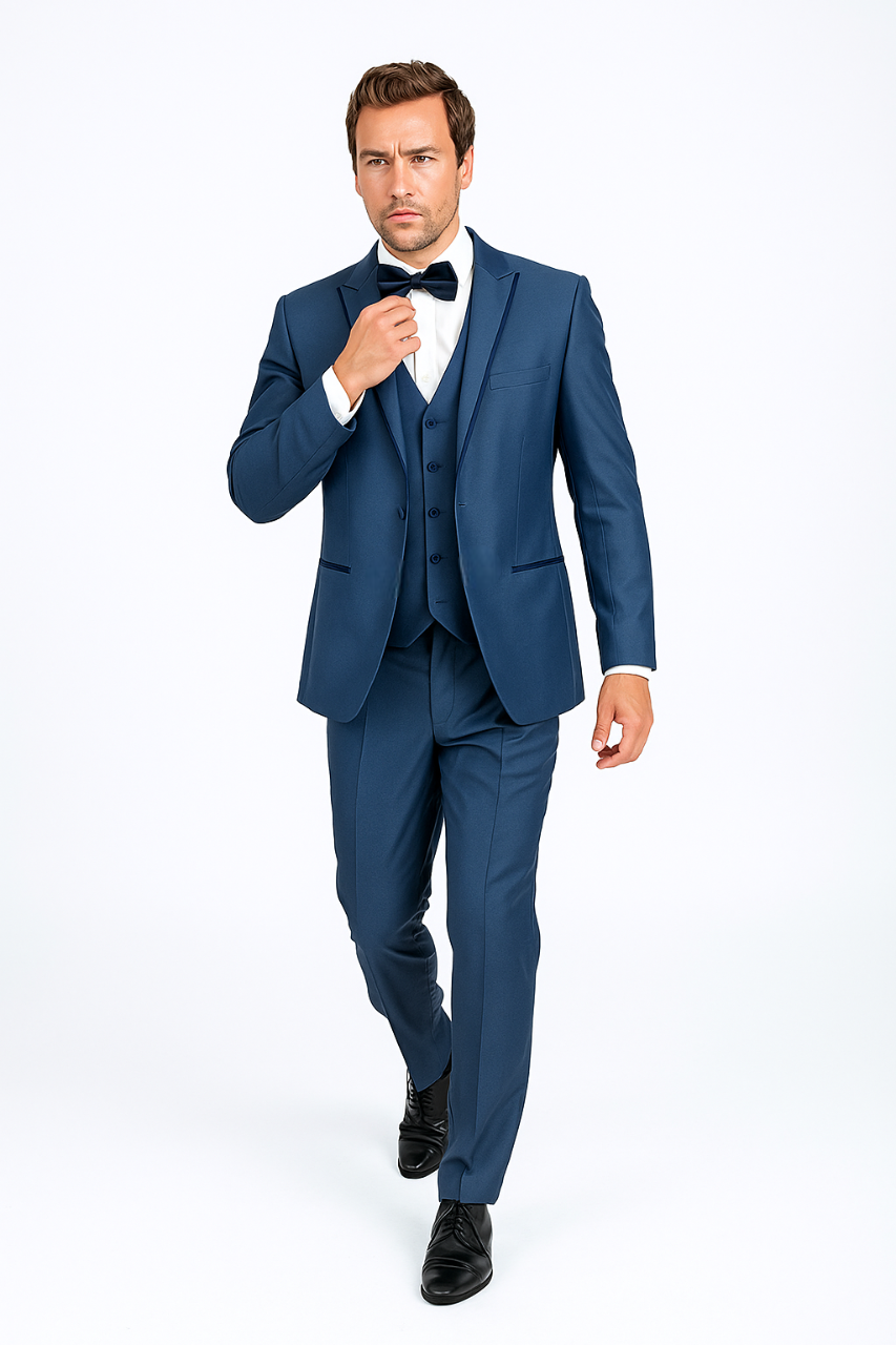Oscar Sharkskin Tuxedo by Giorgio Fiorelli