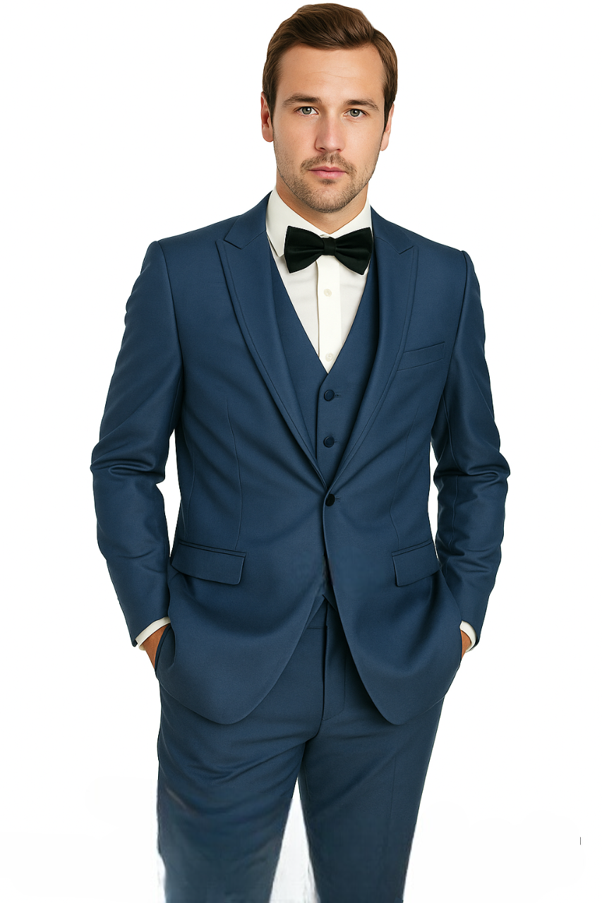 Oscar Sharkskin Tuxedo by Giorgio Fiorelli