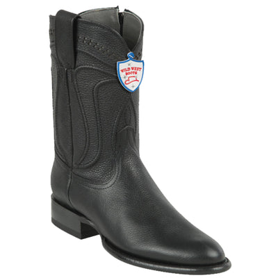 Wild West men's Roper boot with zipper.