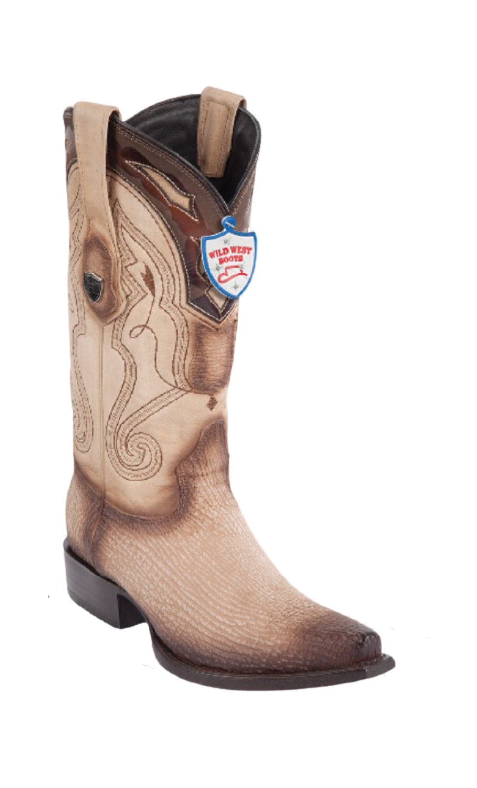 Bota de Tiburon Original Punta Recortada Wild West