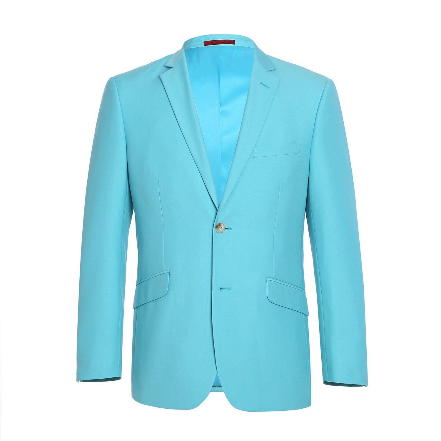 Men's Slim Fit Notch Lapel 2-Piece Suit