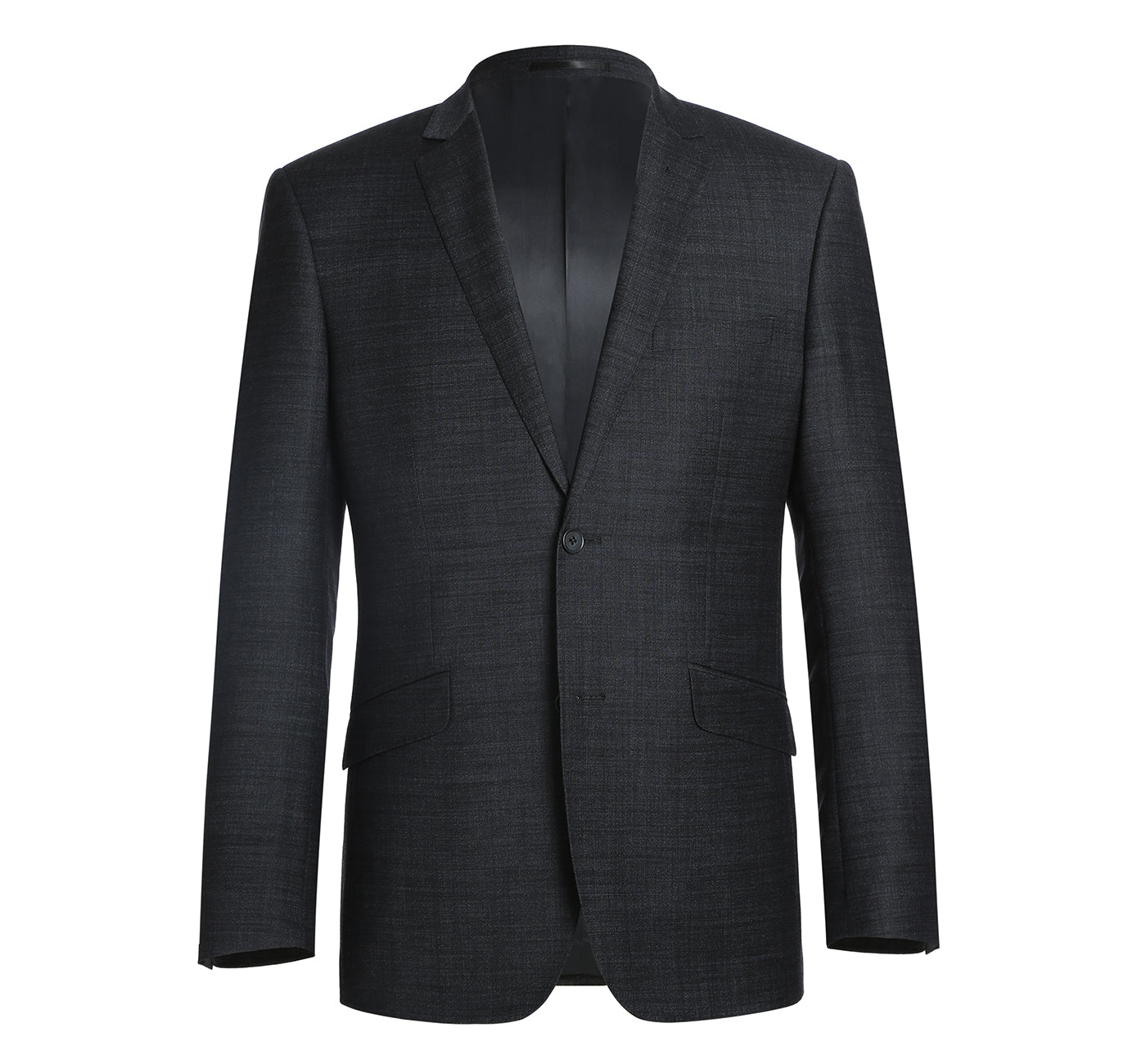Men's Slim Fit Wool Blend Two Piece Suit