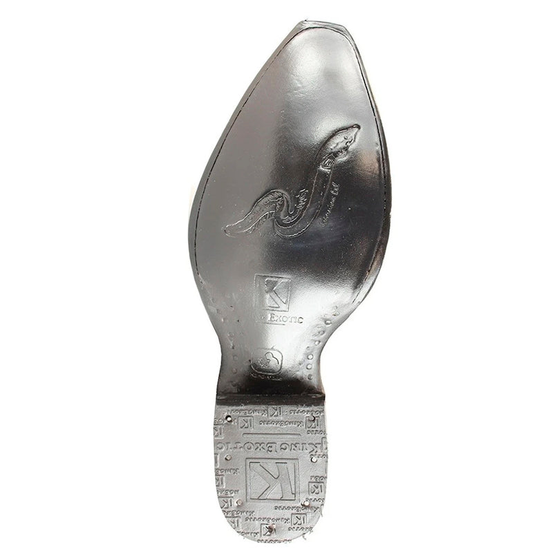 King Exotic Snip Toe Eel Boots Burgundy