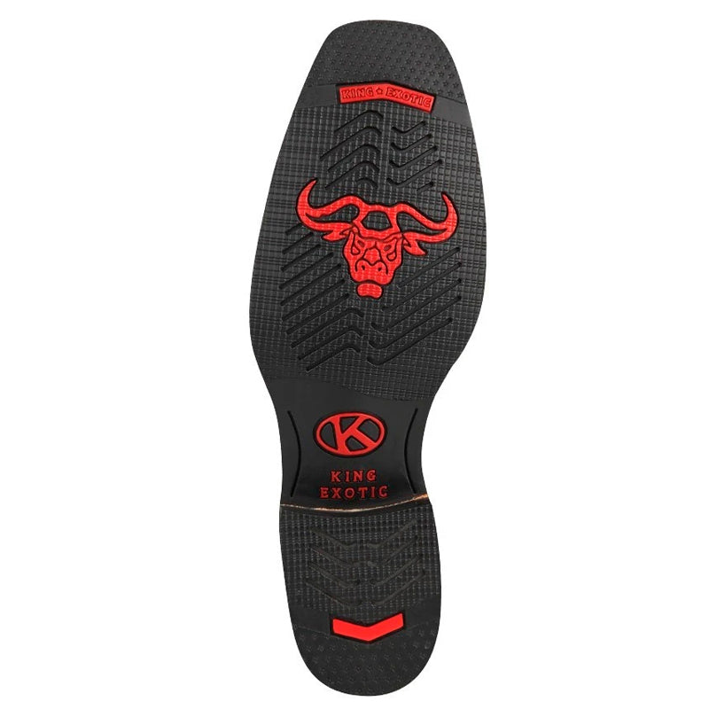 Men's Handcrafted Leather Saddle Vamp Boots