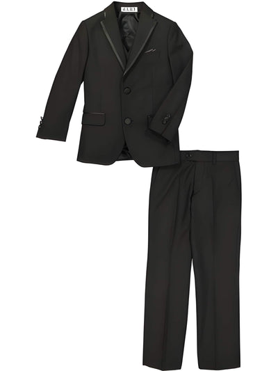 3 Piece Black Prom ~ Wedding Groomsmen Tuxedo Suit