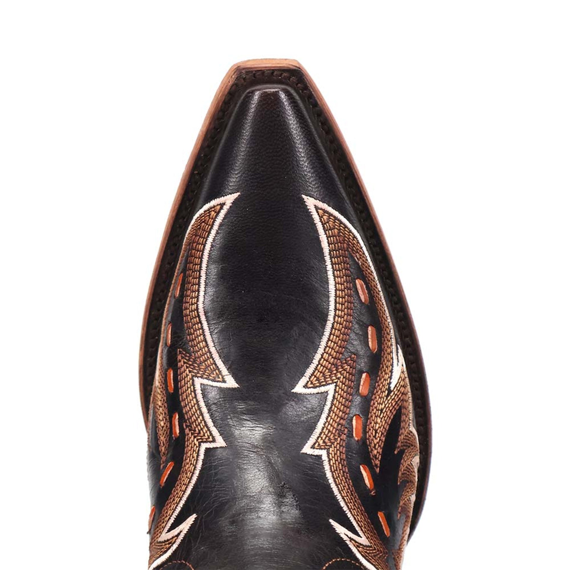 Dan Post Men's Racer Black Snip Toe Boots