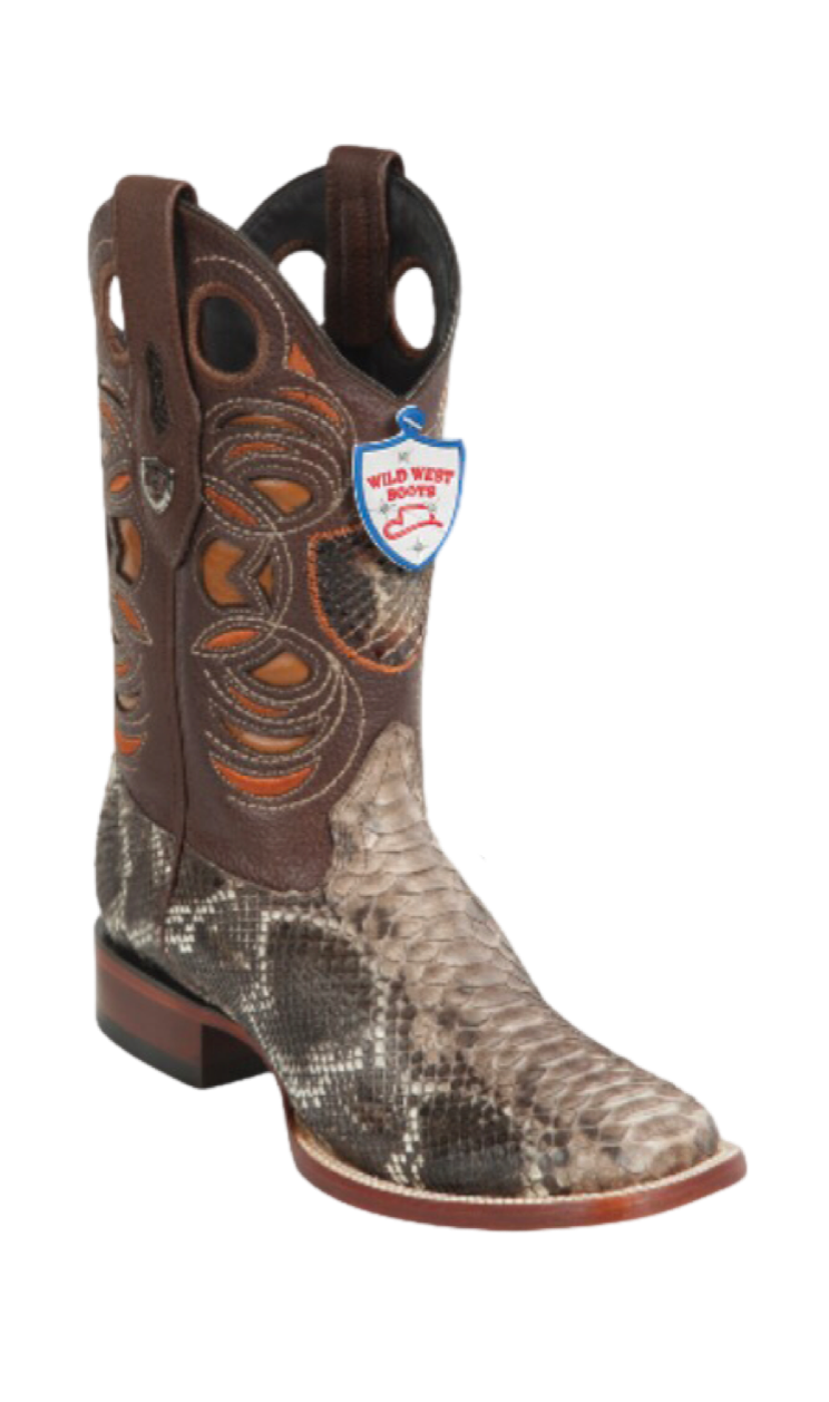 Botas de Pitón Original Horma Rodeo de Wild West
