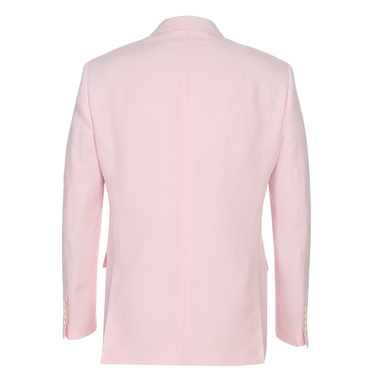 611-4 Men's New Slim Fit Checked Linen Suits
