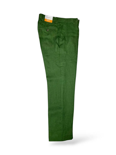 Premium Linen Pant - Emerald