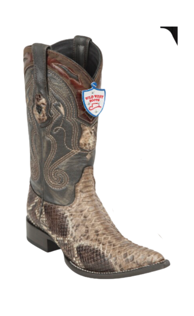 Bota de Pitón Horma Punta Aladino Wild West
