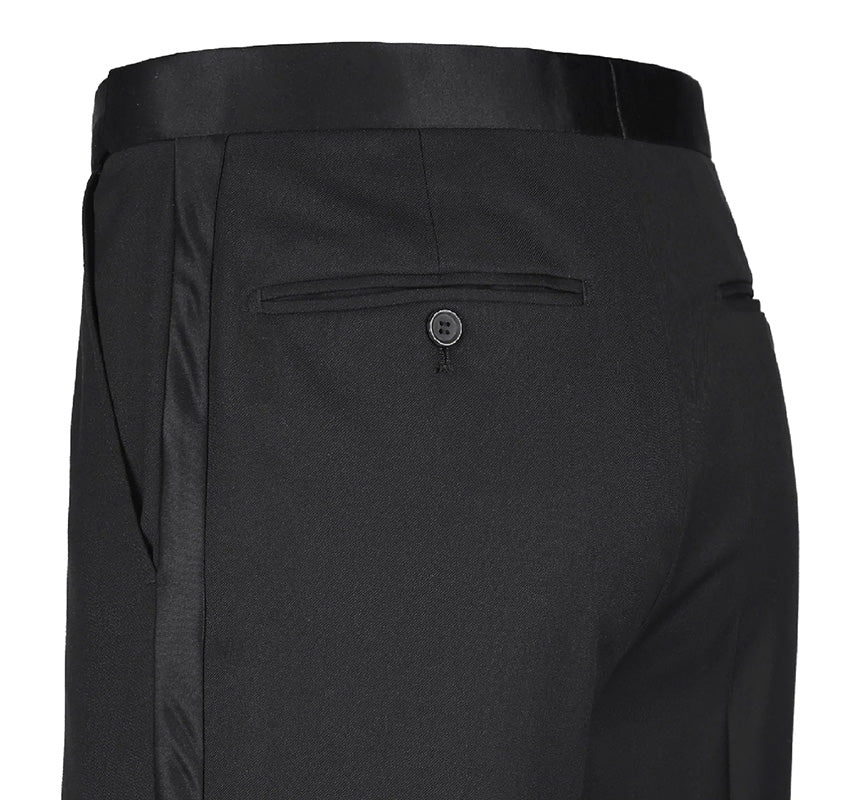 Classic 2 Piece Black Peak Lapel Tuxedo
