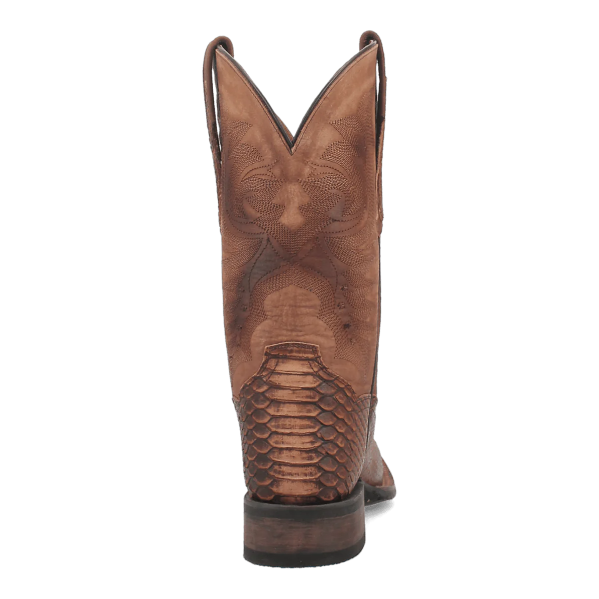 Dan Post Men's KA Python Print Square Toe Boots