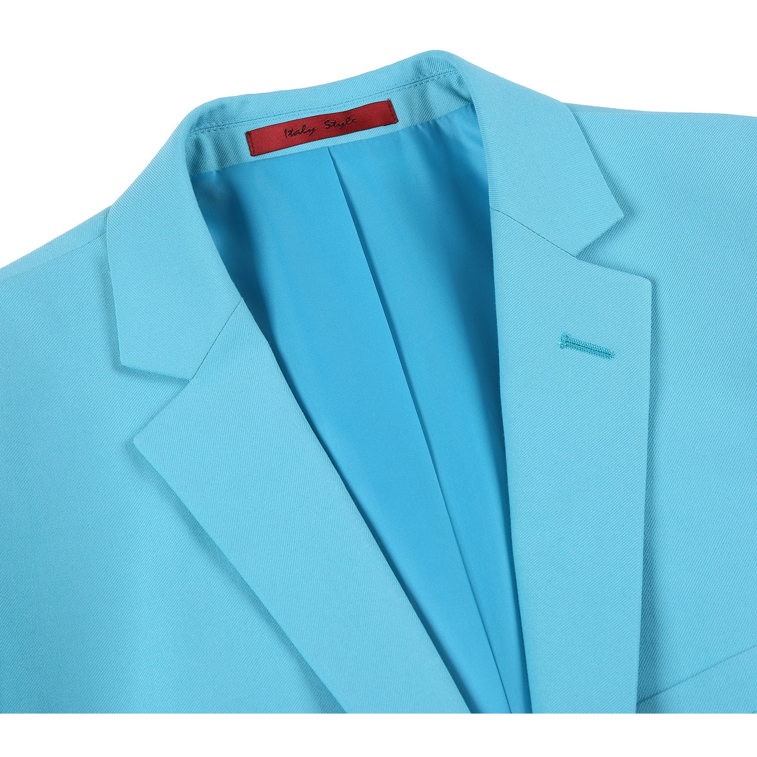 Men's Slim Fit Notch Lapel 2-Piece Suit