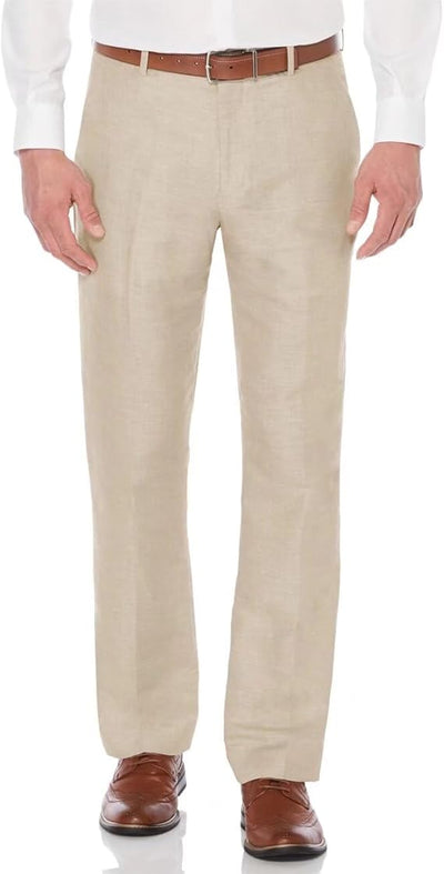 Casual Linen Suit Pants for Men β Breathable Beach Wedding Summer Trousers