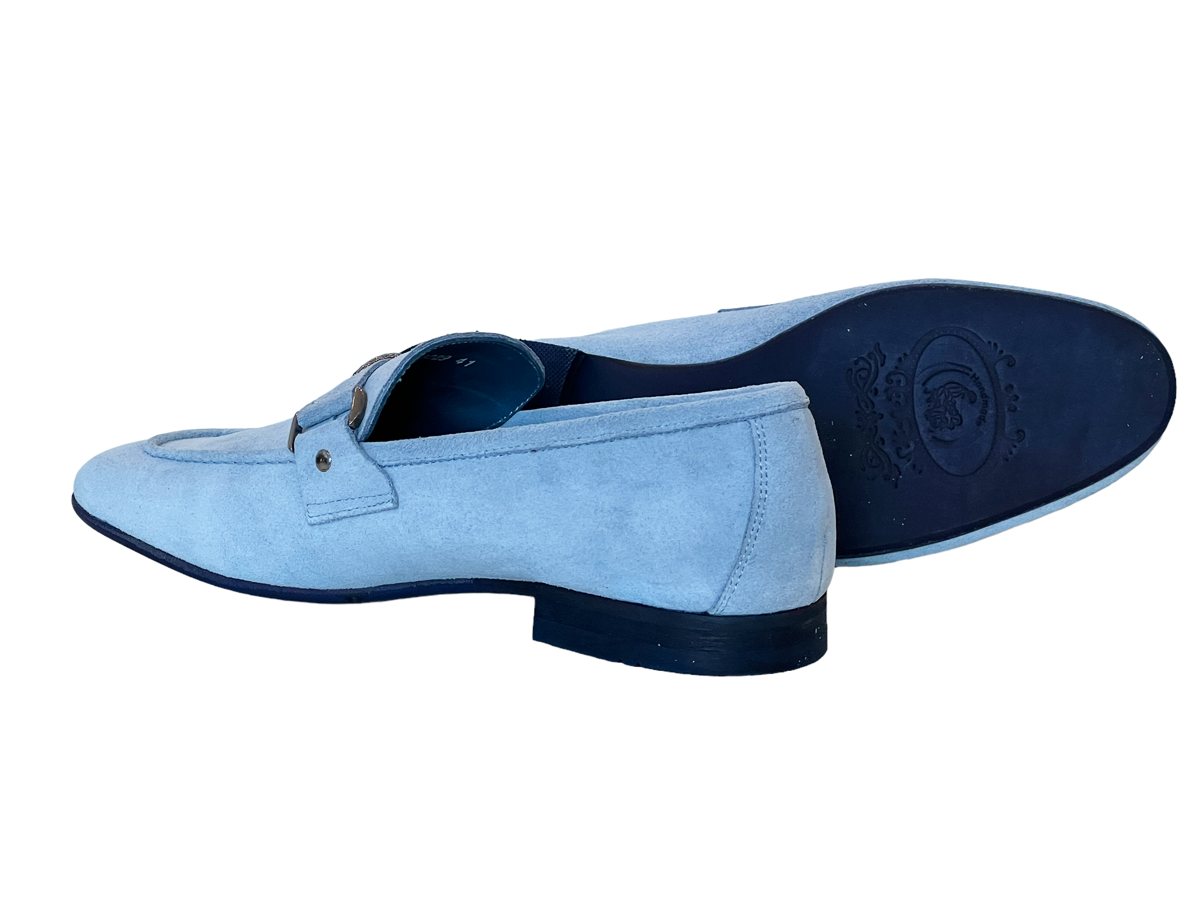 P000668-5229S- Light blue gray Suede