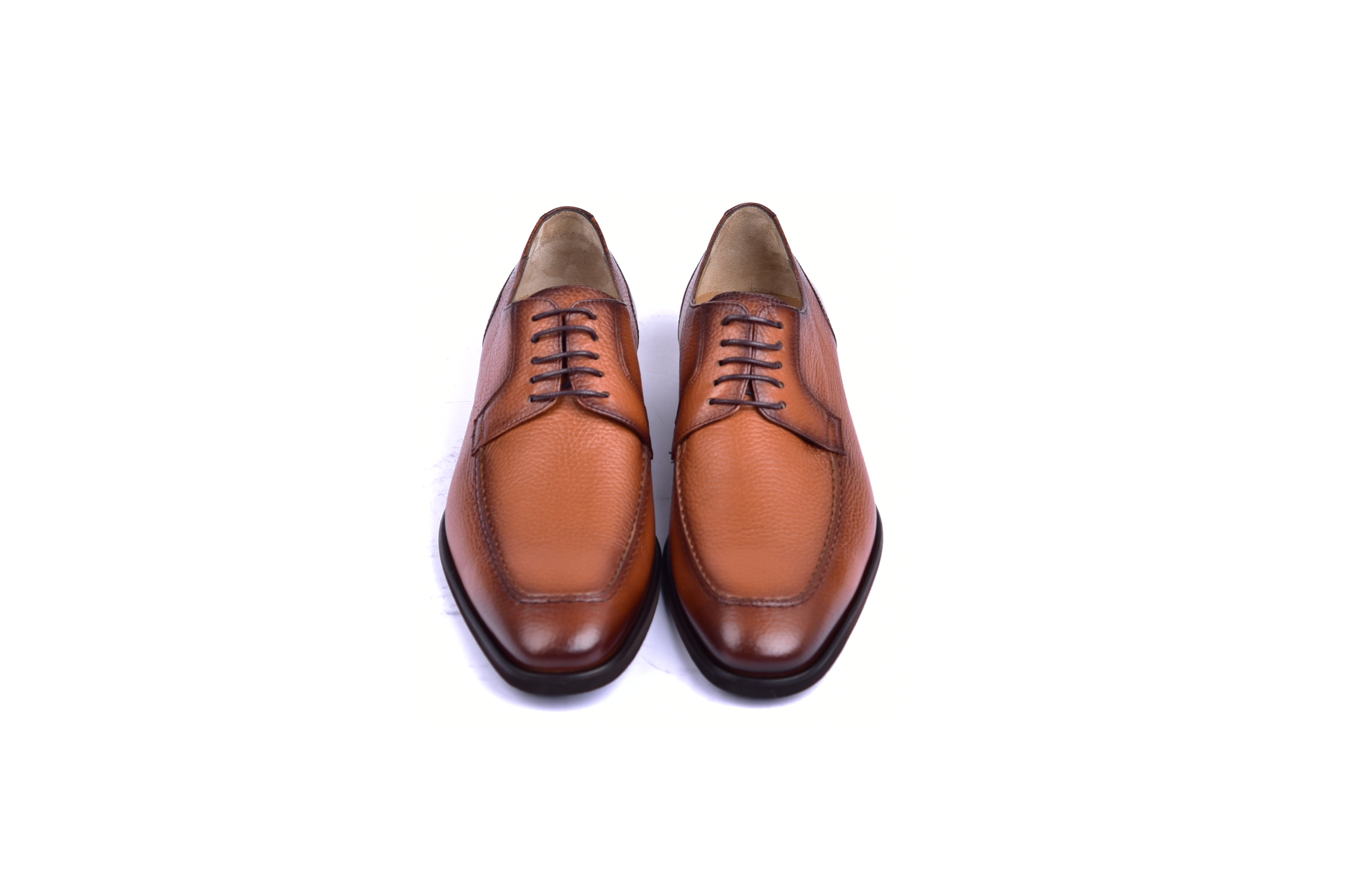 C001101-5876 Deer Skin Lace up- Tan