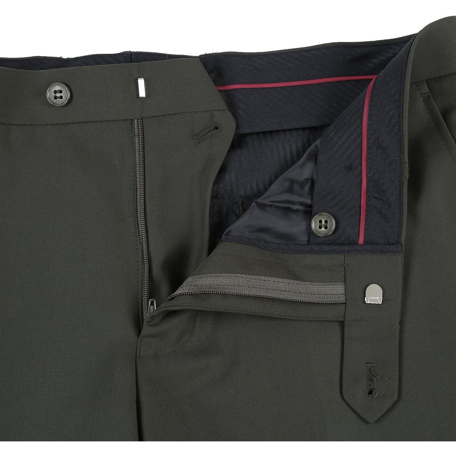Men's Slim Fit 2-Piece Notch Lapel Suit by Renoir