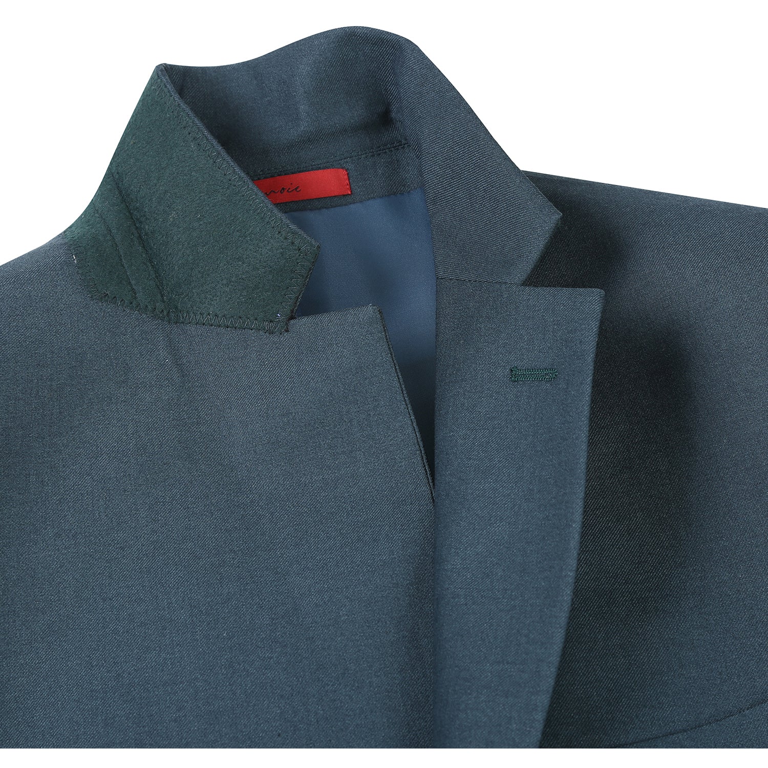 Men's Slim Fit 2-Piece Notch Lapel Suit by Renoir