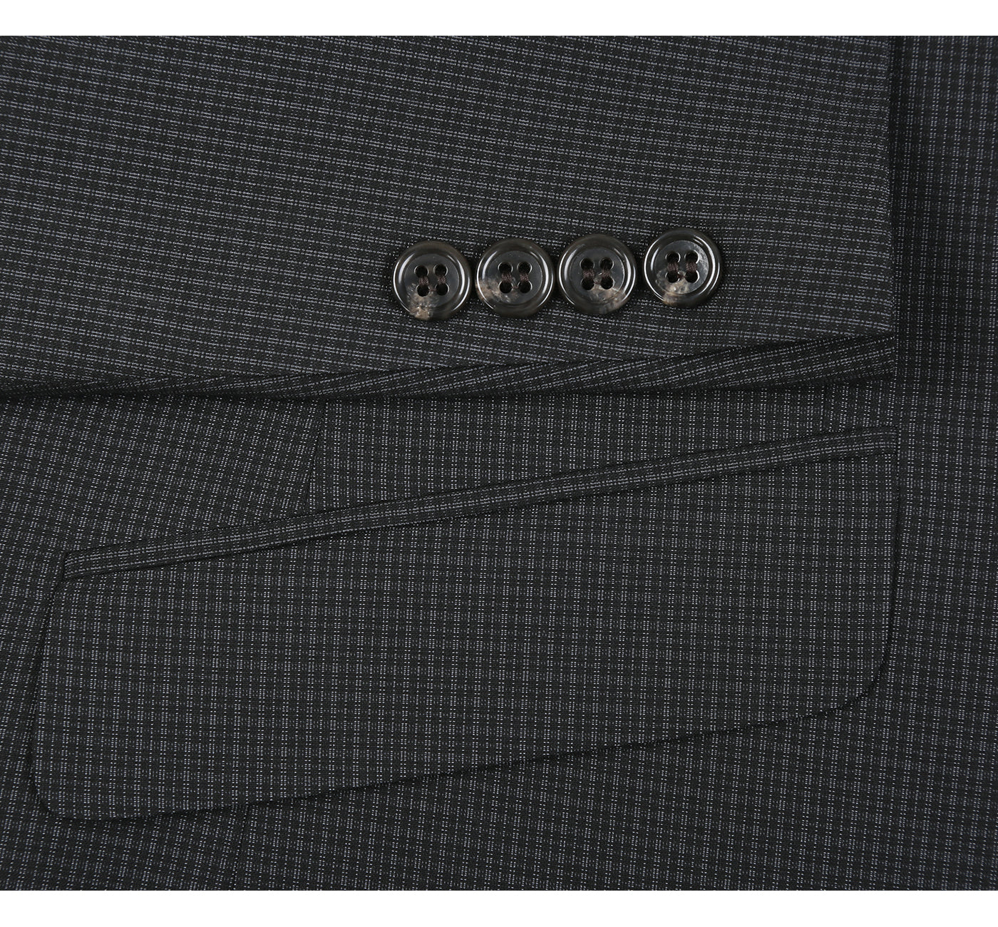 Men's Slim Fit Stretch Dress Suit by Renoir