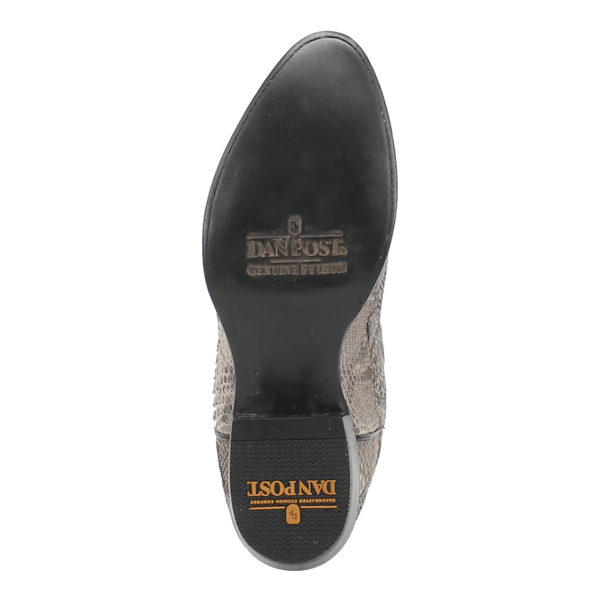 Dan Post Manning Python Snakeskin Boots Natural