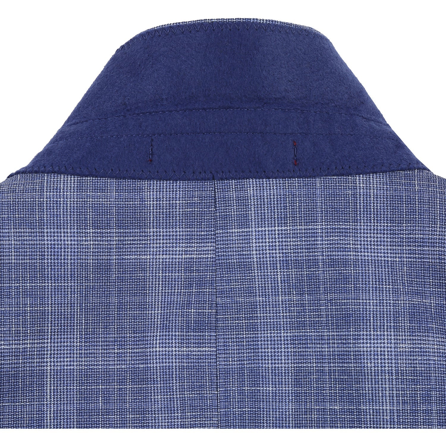 Men's Slim Fit Checked Suit by Renoir
