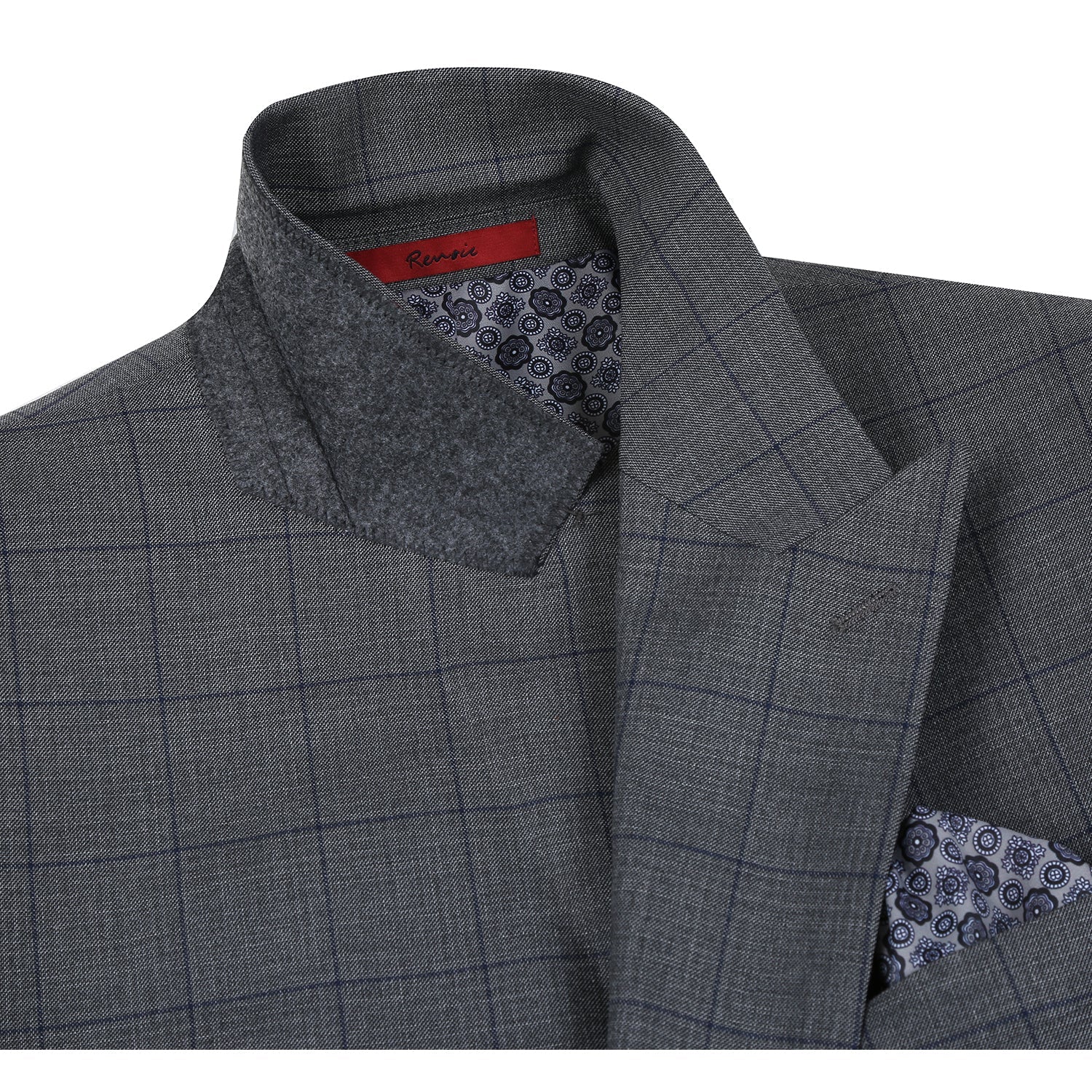Men's Double-Breasted Slim Fit Suit 293-44