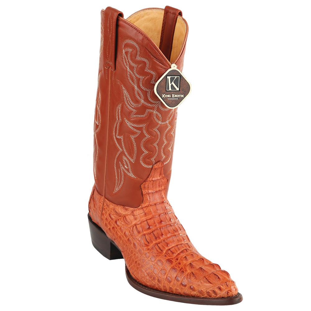 King Exotic Caiman Hornback Cowboy Boot