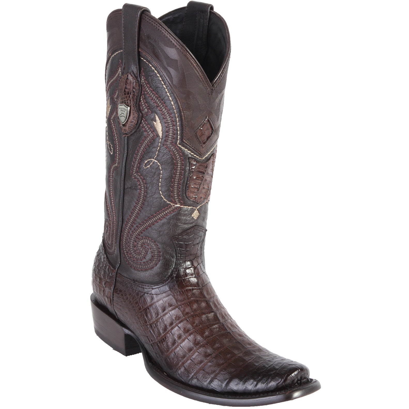 Caiman Belly Boots Dubai Toe by Wild West Boots