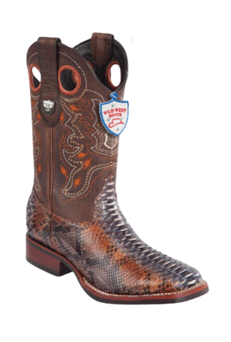 Botas de Pitón Original Horma Rodeo Wild West